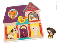 Janod Puzzle muzyczne Moi mali przyjaciele