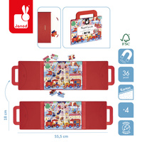 Janod Magnetyczne puzzle Straż pożarna Magneti'puzzles 36 el. 4+
