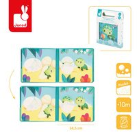 Janod Książeczka do kąpieli Magiczne życie żółwi 10 m+