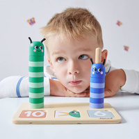 Janod Drewniana układanka matematyczna Komponowanie i porównywanie liczb 3+