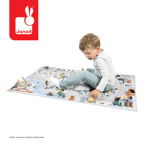 Janod Mata do zabawy z drogą Góry Cross Roads 2+