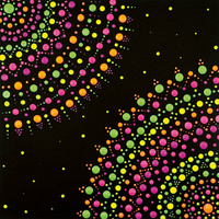 Janod Zestaw kreatywny Malowanie kropkami Dots painting I love creativity 8+