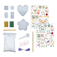 Janod Zestaw kreatywny Formy i odlewy 16 ozdób Ogród kwiatowy 7+