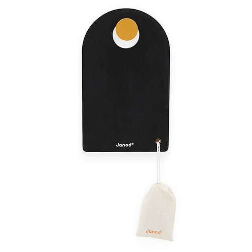 Janod Przenośna dwustronna tablica z akcesoriami 3+