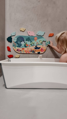 Janod Puzzle do kąpieli Ocean 28 elementów 3+