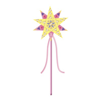 Janod Multizestaw kreatywny 11 dekoracji Wróżki Magic Fairies 5+
