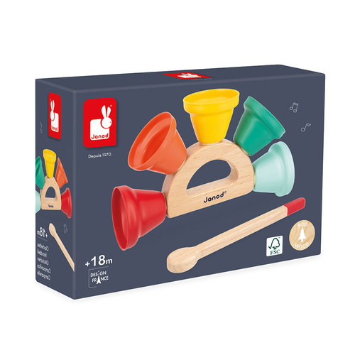 Janod Dzwoneczki janczary Gioia 18m+