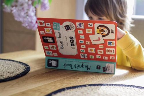 Janod Magnetyczna układanka Polski Alfabet Magnetibook