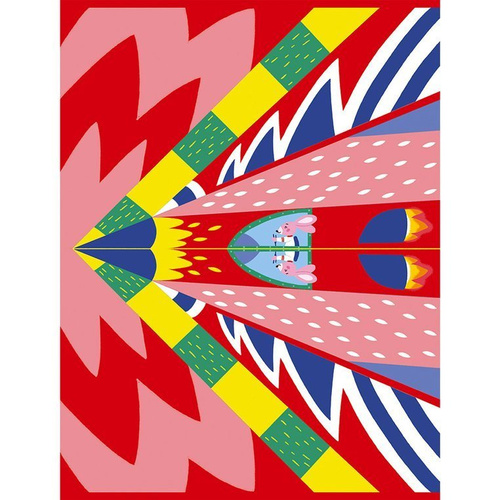 Janod Zestaw kreatywny Papierowe samoloty z wyrzutnią 6+