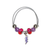 Janod Zestaw kreatywny do tworzenia biżuterii Bransoletki szczęścia 8+