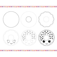 Janod Zestaw kreatywny Rysowanie krok po kroku Modele kawaii 20 rysunków 7+