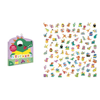 Janod Naklejki 100 szt. Dinozaury 3+