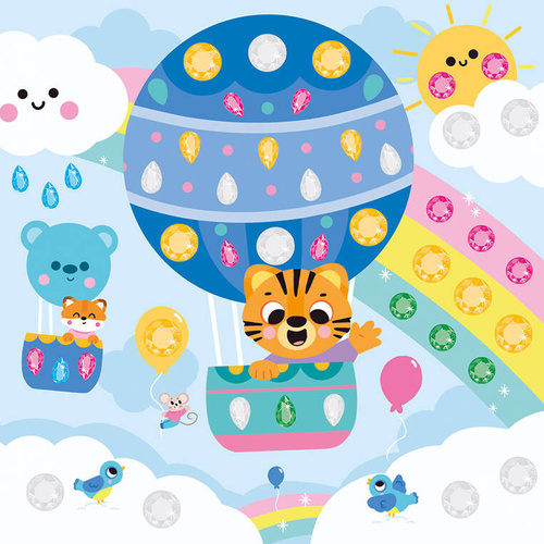 Janod Zestaw kreatywny Duże Cyrkonie My arts & crafts 3+