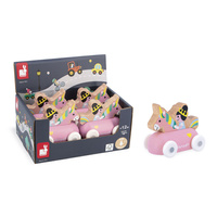 Janod Pojazd Księżniczka i jednorożec Zaczarowane królestwo Cross Roads 12m+