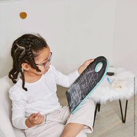 Janod Przenośna dwustronna tablica z akcesoriami 3+