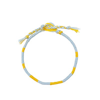 Janod Zestaw kreatywny do tworzenia biżuterii Tęczowe bransoletki 30 szt. 8+