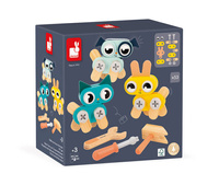 Janod Drewniane zwierzątka do składania Brico'Kids 3+