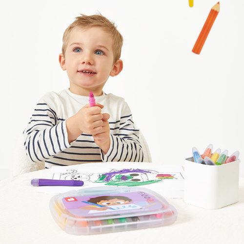 Janod Kredki żelowe 10 kolorów 3+