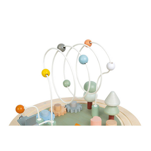 Janod Wielofunkcyjny stolik edukacyjny drewniany z regulacją wysokości Sweet Cocoon