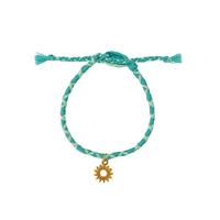 Janod Zestaw kreatywny do tworzenia biżuterii Tęczowe bransoletki 30 szt. 8+