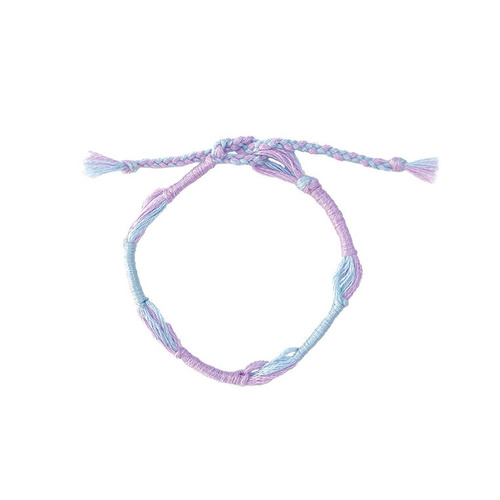 Janod Zestaw kreatywny do tworzenia biżuterii Tęczowe bransoletki 30 szt. 8+