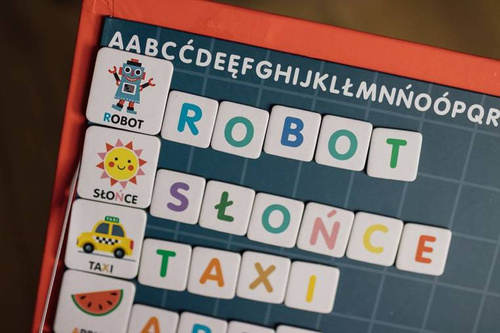 Janod Magnetyczna układanka Polski Alfabet Magnetibook