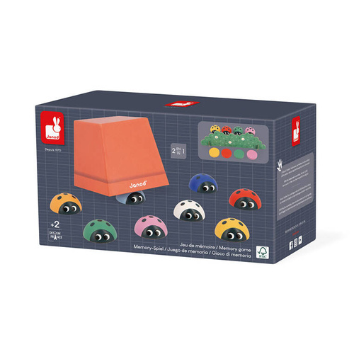 Janod Gra pamięciowa memory Biedronki 2+