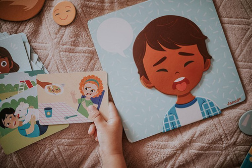 Janod Magnetyczna układanka Emocje