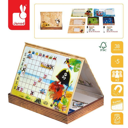 Janod Statki gra magnetyczna