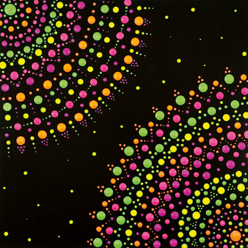 Janod Zestaw kreatywny Malowanie kropkami Dots painting I love creativity 8+