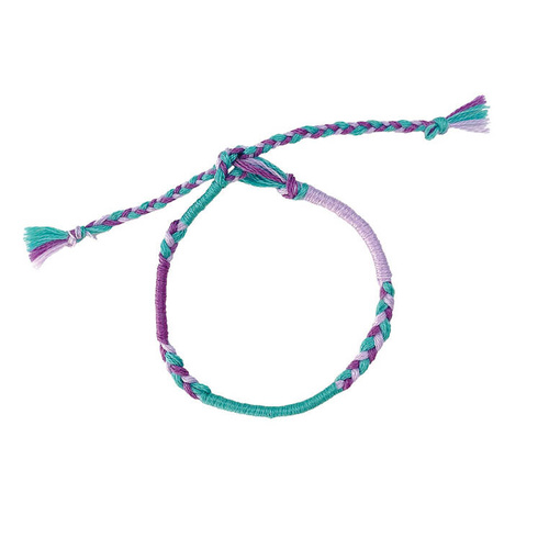 Janod Zestaw kreatywny do tworzenia biżuterii Tęczowe bransoletki 30 szt. 8+