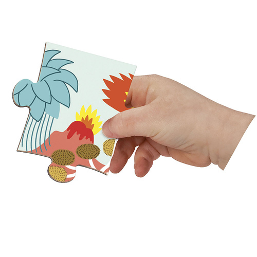 Janod Magnetyczne puzzle Dinozaury Magneti'puzzles 24 el. 3+