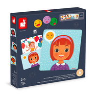 Janod Magnetyczna układanka Emocje