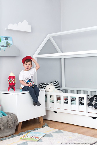 Janod Rakieta drewniana magnetyczna