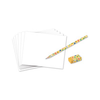 Janod Zestaw kreatywny Rysowanie krok po kroku Zwierzęta 20 rysunków 7+