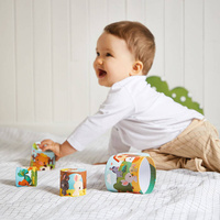 Janod Piramida wieża Farma Kurka 6 elementów 12 m+