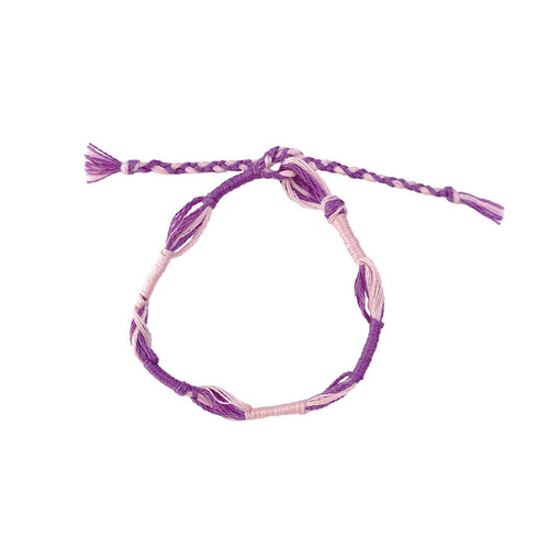 Janod Zestaw kreatywny do tworzenia biżuterii Tęczowe bransoletki 30 szt. 8+