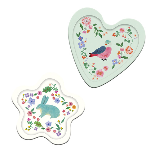 Janod Zestaw kreatywny Formy i odlewy 16 ozdób Ogród kwiatowy 7+