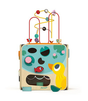 Janod Wielofunkcyjna kostka edukacyjna z pętlą duża