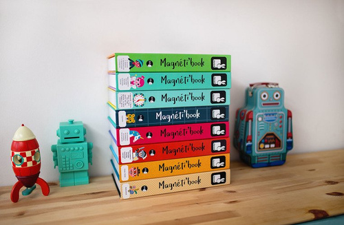 Janod Magnetyczna układanka Uczę się zegarka Magnetibook