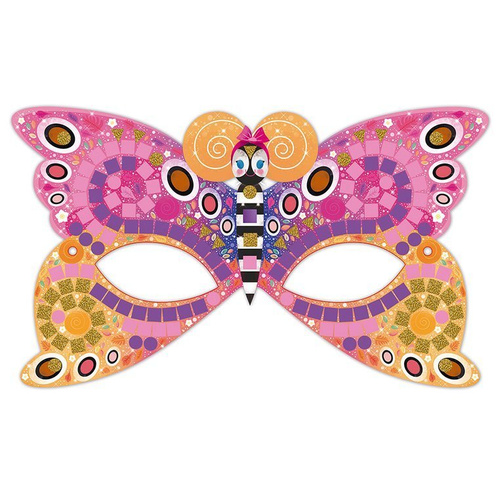 Janod Zestaw kreatywny Mozaika Maski 7+