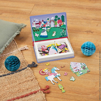 Janod Magnetyczna układanka Księżniczki Magnetibook