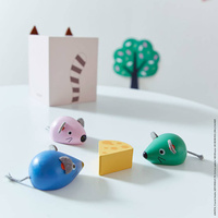 Janod Drewniana układanka Orientacja w przestrzeni Kot i mysz 3+