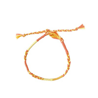 Janod Zestaw kreatywny do tworzenia biżuterii Tęczowe bransoletki 30 szt. 8+