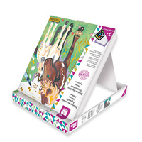 Janod Zestaw kreatywny Malowanie po numerach Konie 7+