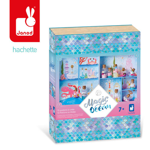 Janod Zestaw kreatywny Magiczne mikstury Magic Ocean 7+