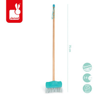 Janod Mały ogrodnik Szczotka do zamiatania turkusowa