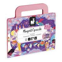 Janod Magnetyczne puzzle Księżniczki Magneti'puzzles 36 el. 4+