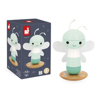 Janod Układanka piramida drewniana Ważka Pure 12 m+