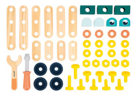 Janod Zestaw konstruktora 50 elementów Brico'kids 3+